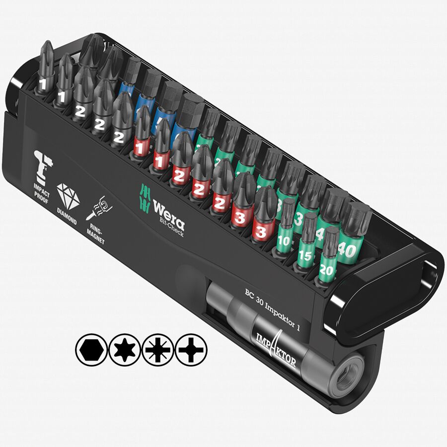 DR91-05769030 pc. Impaktor Bit Set with Rapidaptor