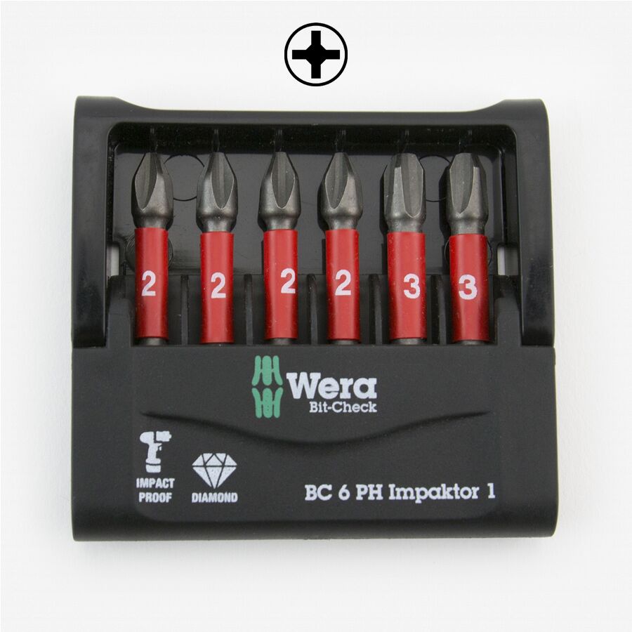 DR91-0576916 pc. Impaktor Philips Power Bit Set