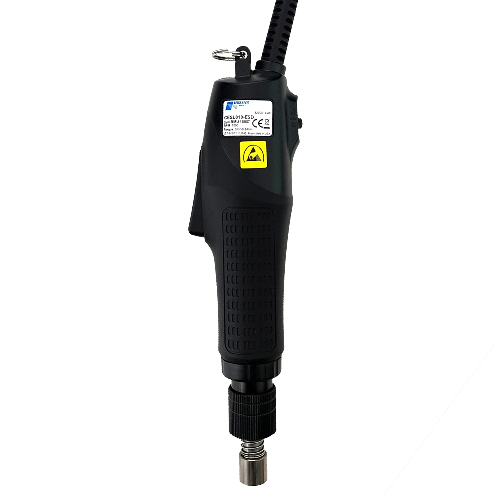 CESL812-ESD SeriesElectric Torque Screwdriver(0.10-0.98 Nm)(0.9-8.7 in-lbs) CESL812-ESD SeriesElectric Torque Screwdriver(0.10-0.98 Nm)(0.9-8.7 in-lbs)