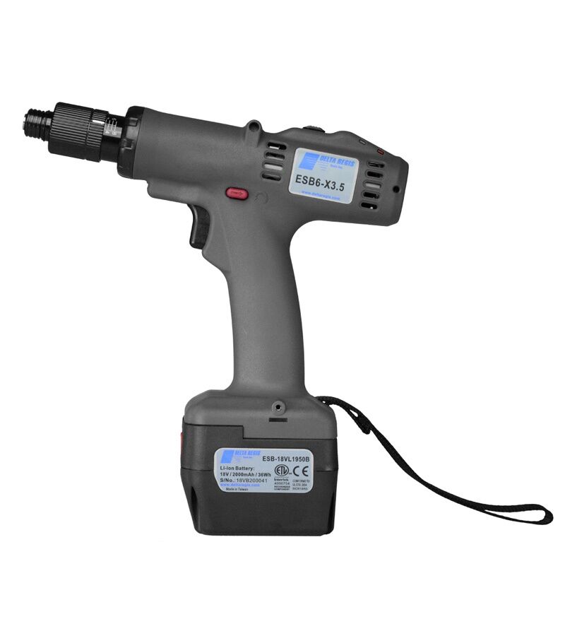 ESB6-X3.5 Tool OnlyCordless Torque Screwdriver (1 - 3.5 Nm)(9-30 in.lbs) ESB6-X3.5 Tool OnlyCordless Torque Screwdriver (1 - 3.5 Nm)(9-30 in.lbs)